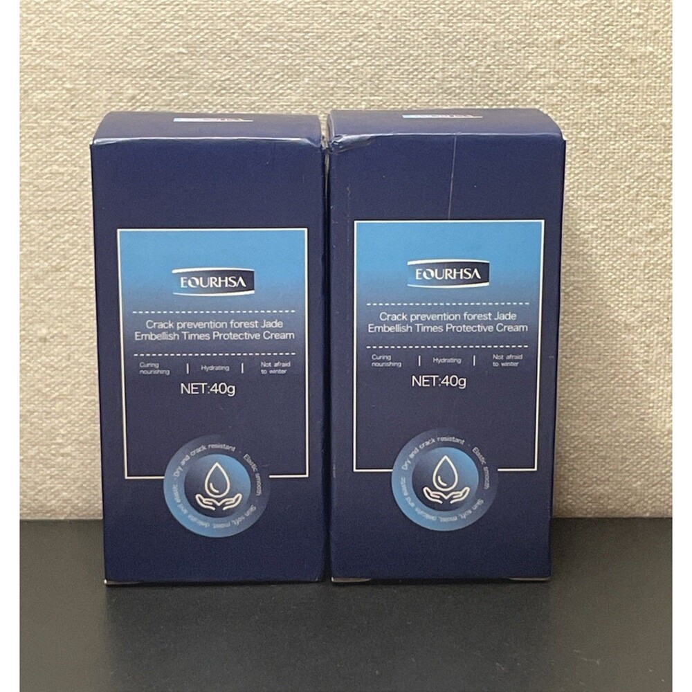 LOT OF 2 EOURHSA  Forest JADE EMBELLISH TIMES PROTECTIVE CREAM 40G NEW